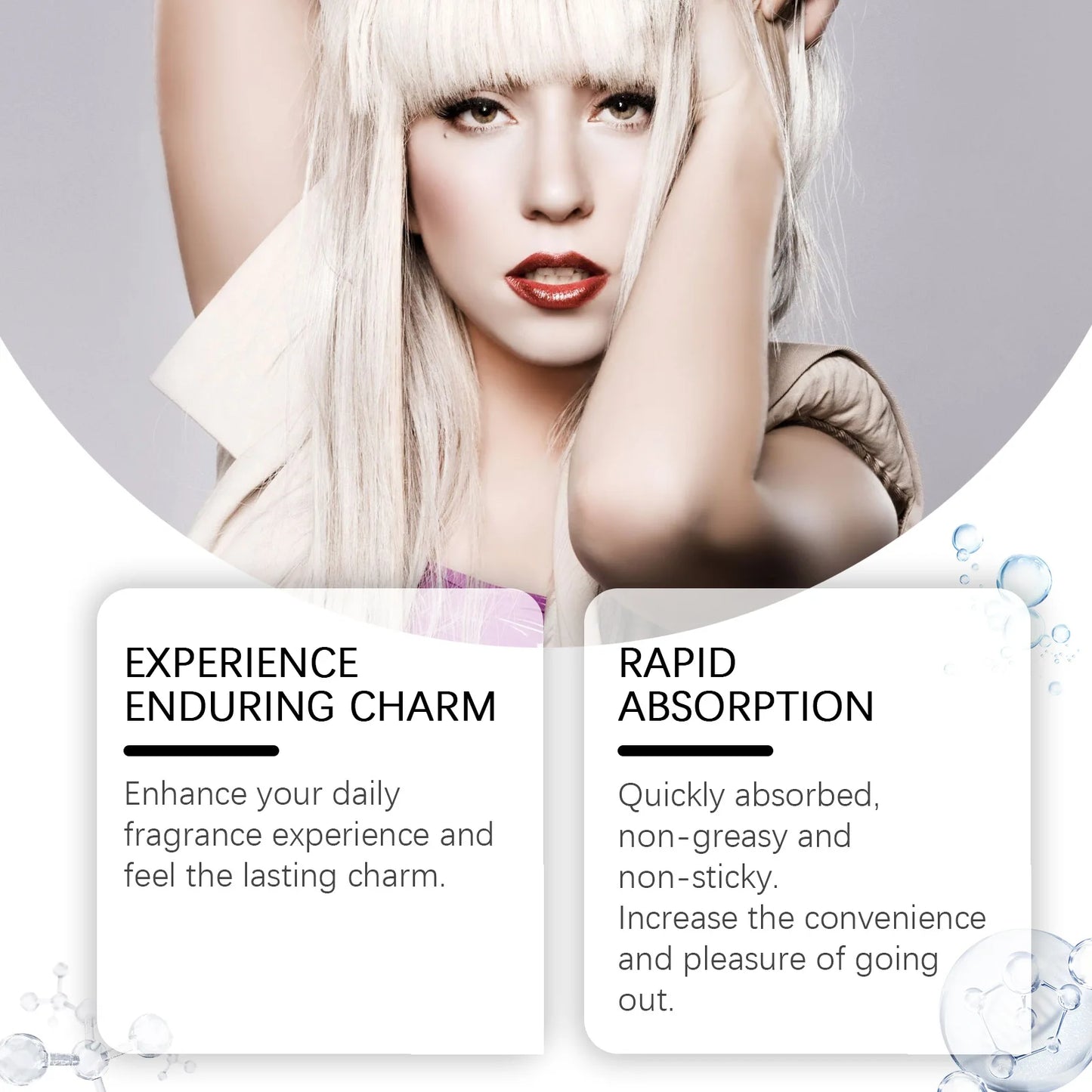 Ouhoe 50ml Light Milk Fragrance Perfume Charm Release Hair Body Spray Birthday Valentine's Day Gifts Flirting Pheromone Perfume