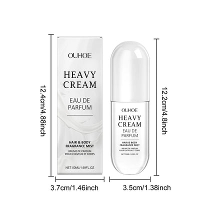 Ouhoe 50ml Light Milk Fragrance Perfume Charm Release Hair Body Spray Birthday Valentine's Day Gifts Flirting Pheromone Perfume